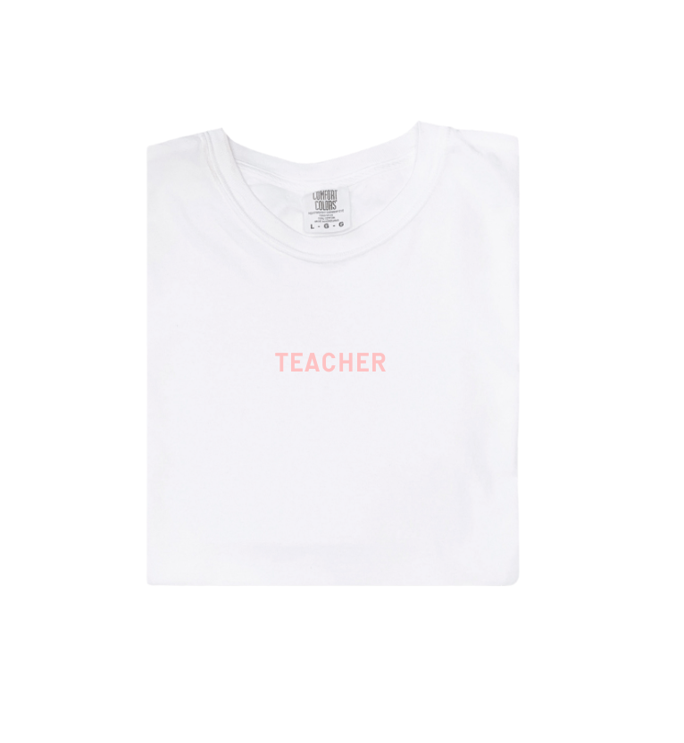 SAVED BY GRACE Teacher - Minimal Tee (COLLECTIVE)