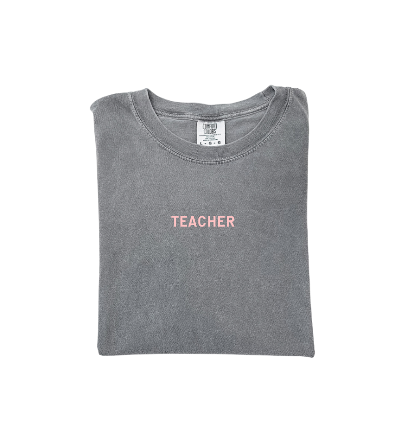 SAVED BY GRACE Teacher - Minimal Tee (COLLECTIVE)