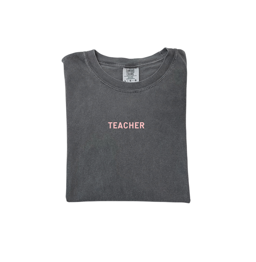 SAVED BY GRACE Teacher - Minimal Tee (COLLECTIVE)