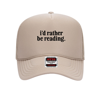 SAVED BY GRACE I'd Rather Be Reading Trucker Hat (COLLECTIVE)