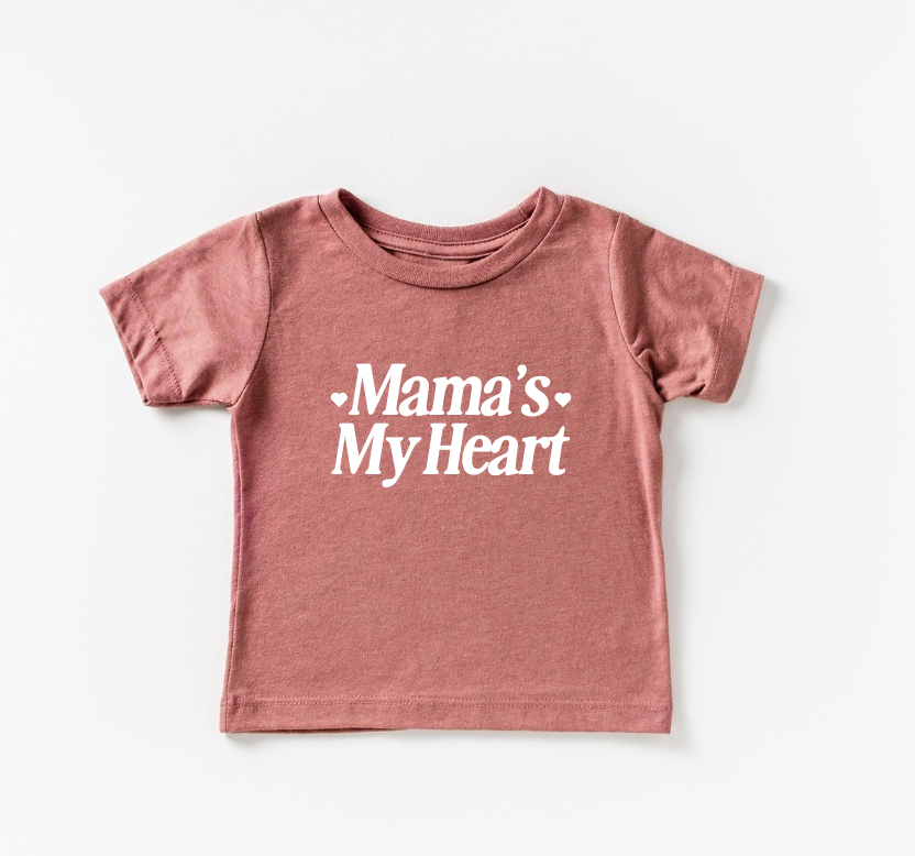 Mama's My Heart Tee - New