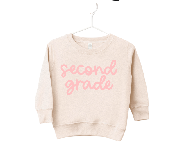 SAVED BY GRACE Second Grade Girly Pullover (COLLECTIVE)