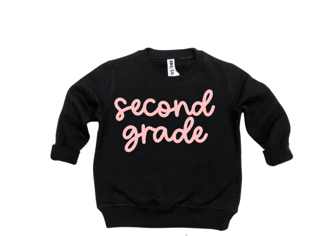 SAVED BY GRACE Second Grade Girly Pullover (COLLECTIVE)