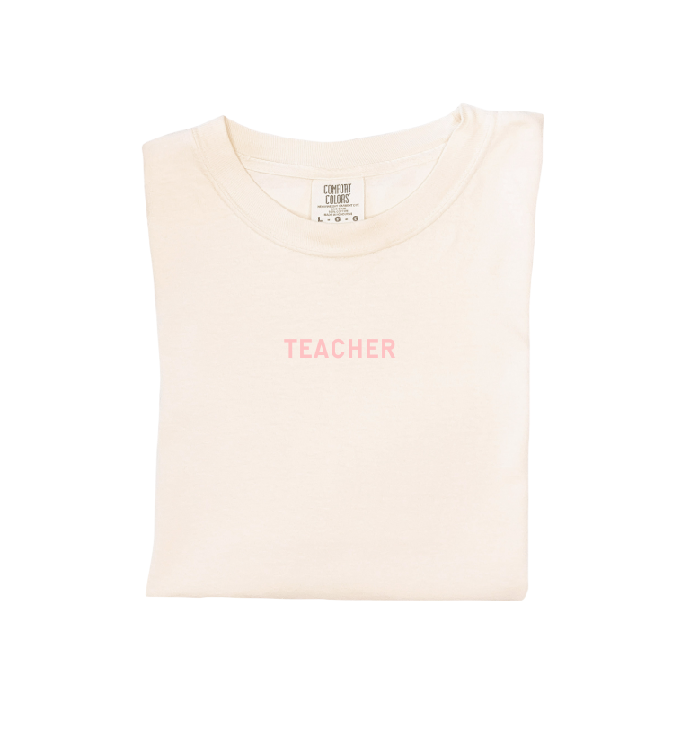SAVED BY GRACE Teacher - Minimal Tee (COLLECTIVE)