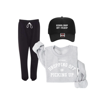 SAVED BY GRACE Either Picking Up or Dropping Off Pullover (COLLECTIVE)