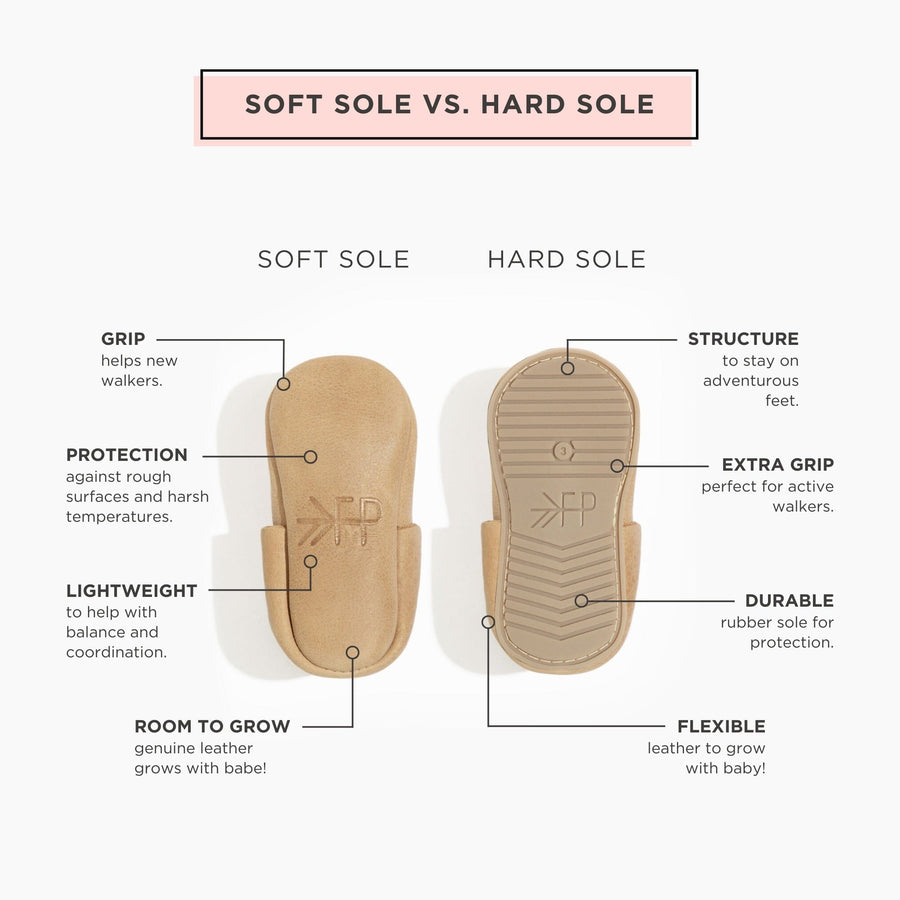 Weathered Brown City Baby Shoe