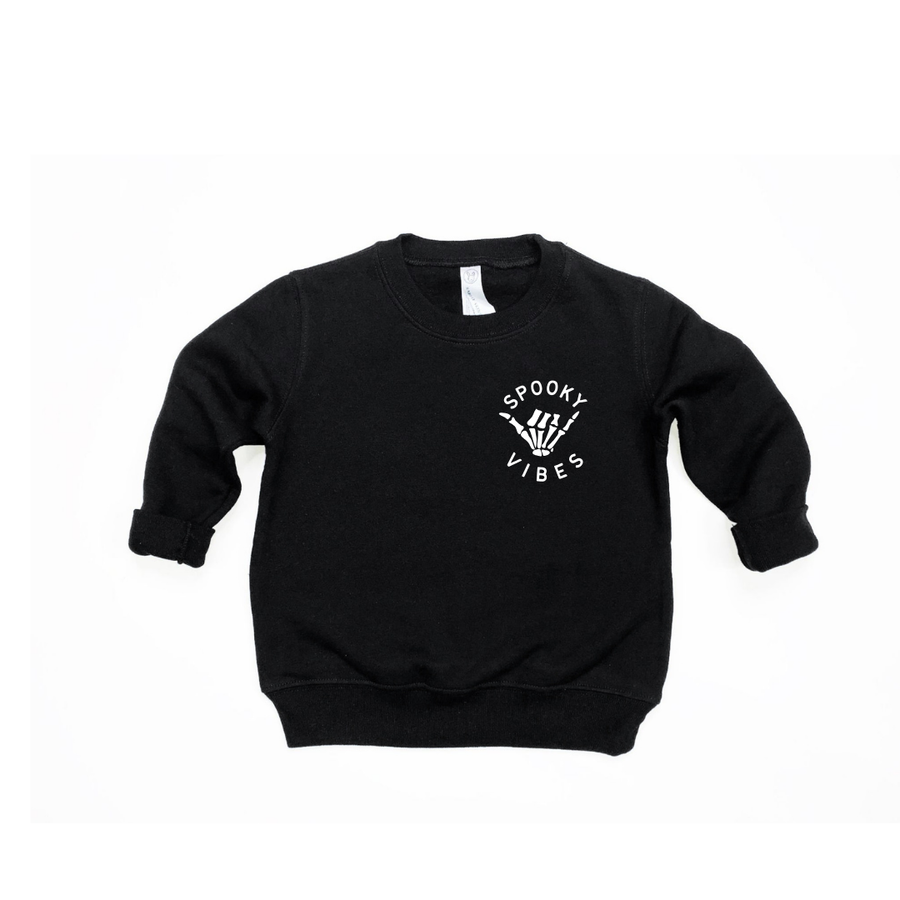 SAVED BY GRACE Spooky Vibes Pocket Pullover Sweatshirt (COLLECTIVE)