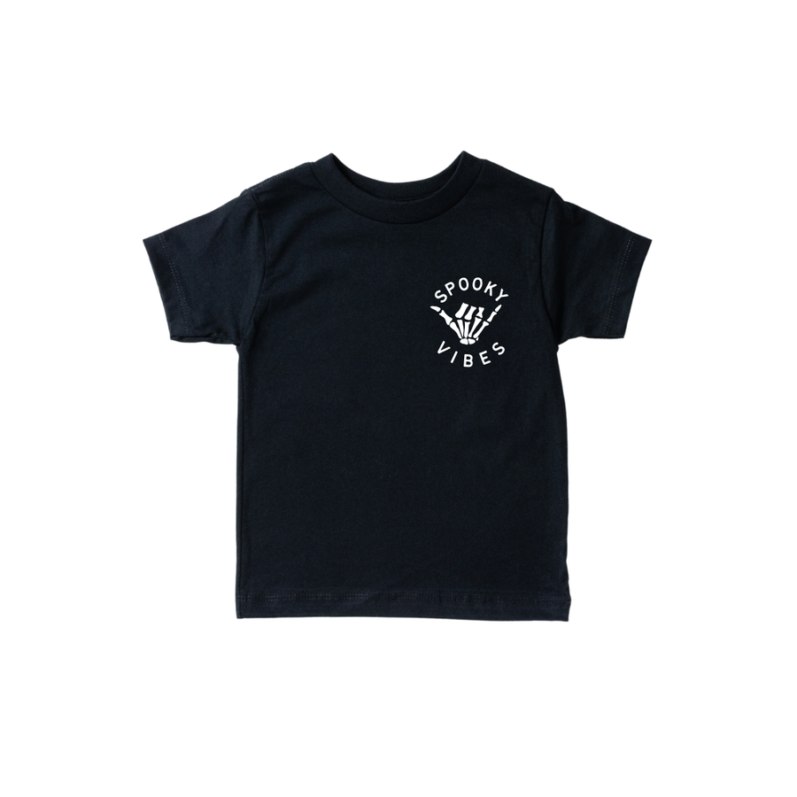 SAVED BY GRACE Spooky Vibes Pocket Tee (COLLECTIVE)