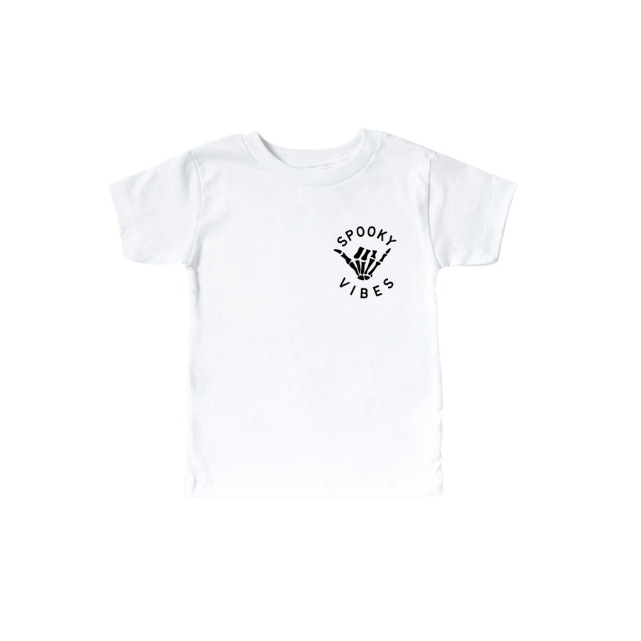 SAVED BY GRACE Spooky Vibes Pocket Tee (COLLECTIVE)