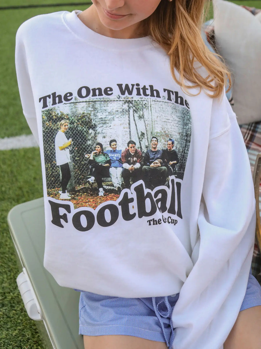 CS THE ONE WITH THE FOOTBALL FRIENDS SWEATSHIRT