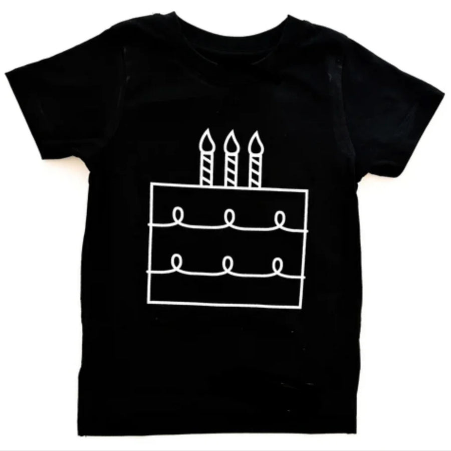 TRILOGY DESIGN CO THIRD BIRTHDAY CAKE TEE