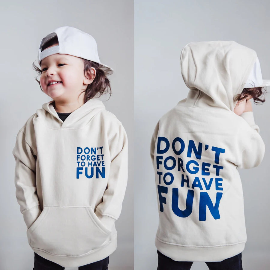 TRILOGY DESIGN DON'T FORGET TO HAVE FUN SWEATSHIRT