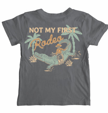 TINY WHALES NOT MY FIRST RODEO TEE