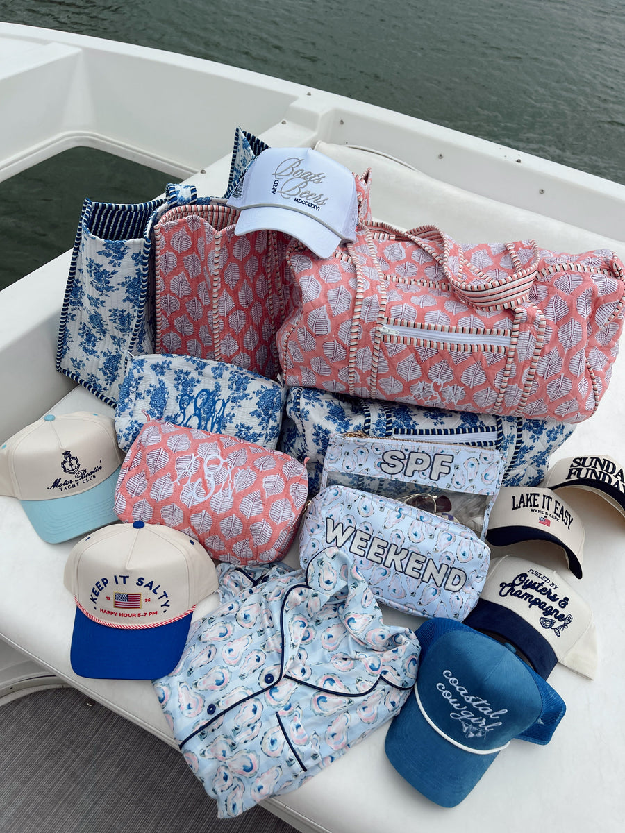 Sunday Funday - Navy Vintage Trucker Hat