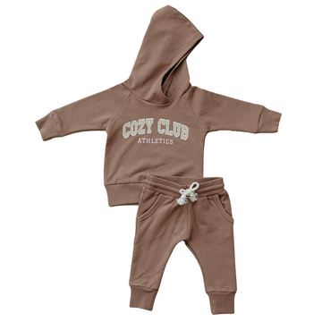 MEBIE BABY Cozy Club Hooded French Terry Set (COLLECTIVE)