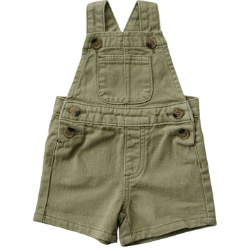 MEBIE BABY Army Green Twill Overall (COLLECTIVE)