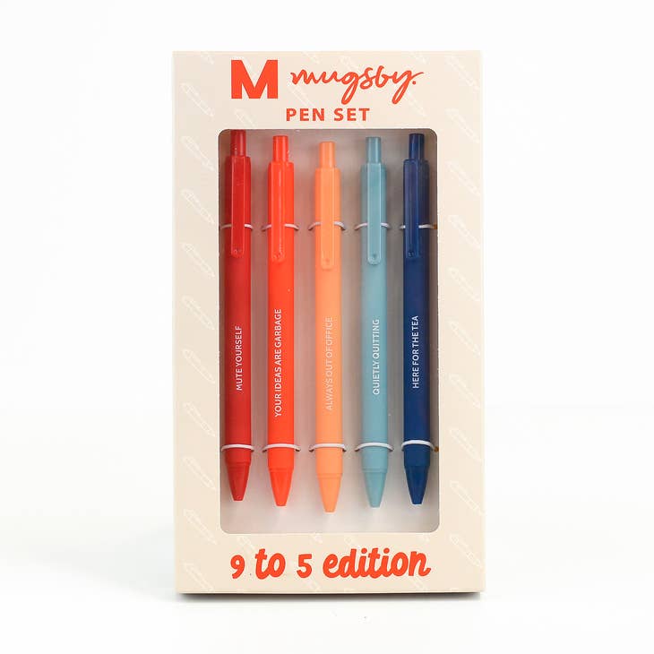 MUGSBY PEN EDITION SET | WORKING 9-5