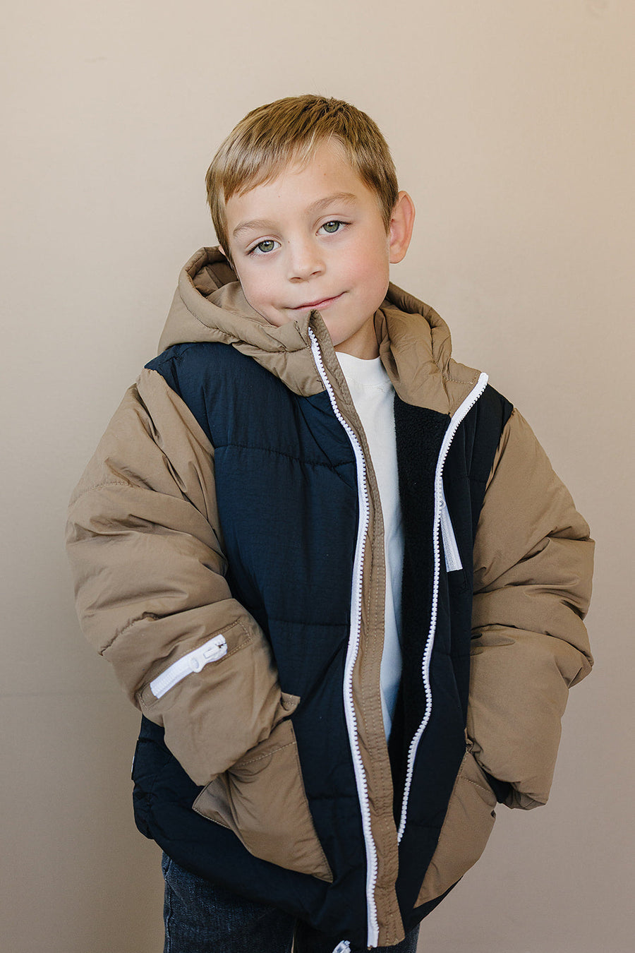 OLIVE + SCOUT Blaze Puffer Coat (COLLECTIVE)