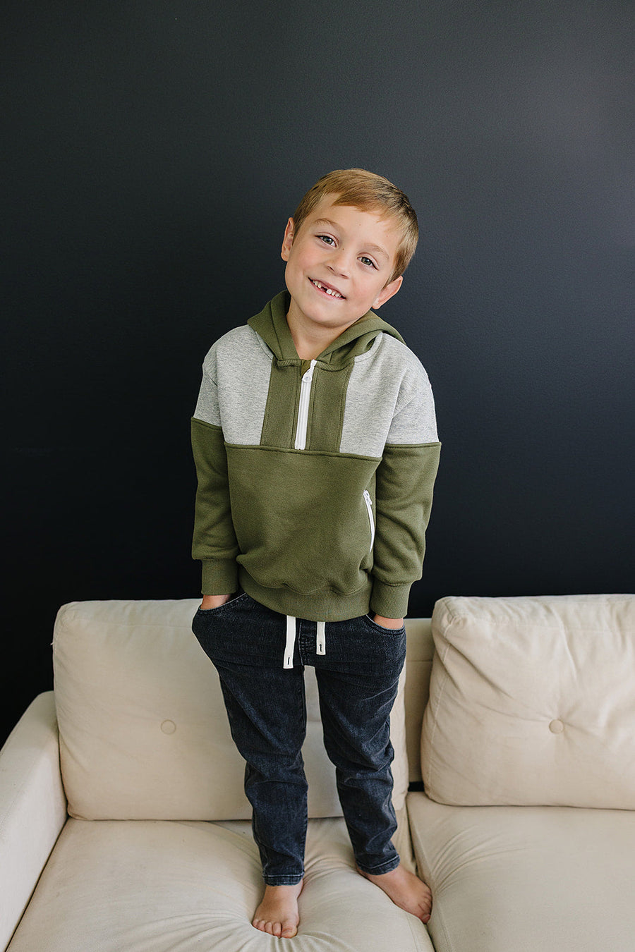 OLIVE + SCOUT Ace Pullover (COLLECTIVE)