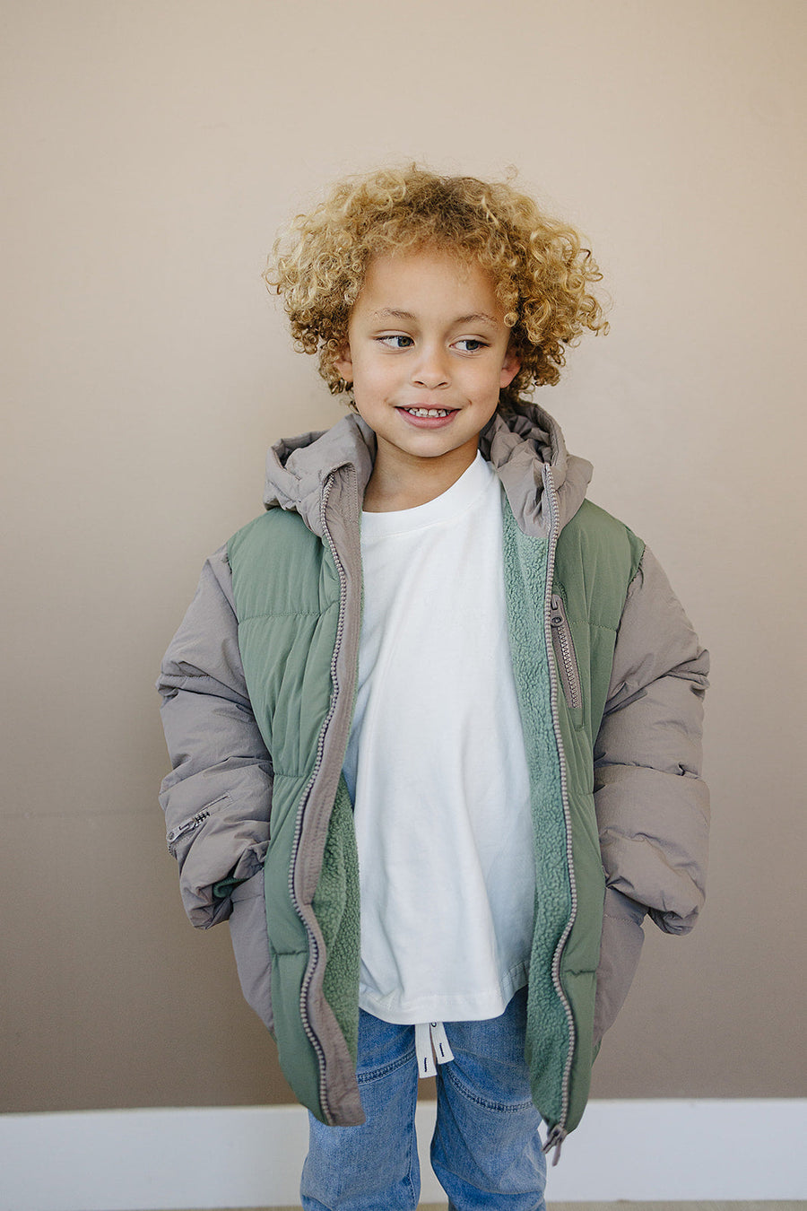 OLIVE + SCOUT Blaze Puffer Coat (COLLECTIVE)