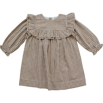 Gingham Ruffle Dress