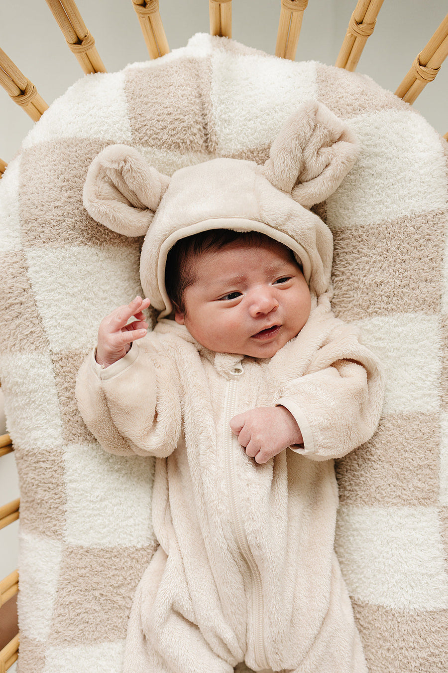 MEBIE BABY Fleece Bear Hooded Zipper (COLLECTIVE)