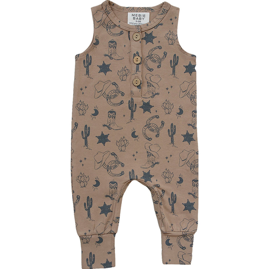 MEBIE BABY WILD WEST TANK ROMPER (COLLECTIVE)