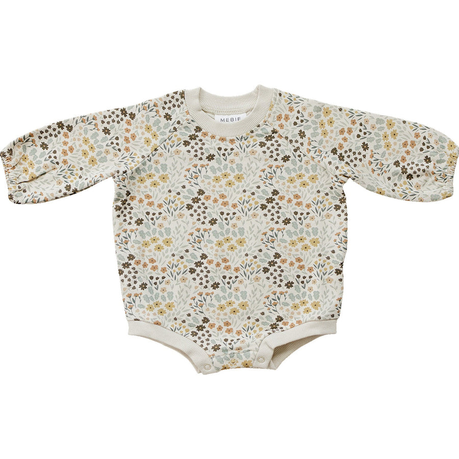 MEBIE BABY Bloom French Terry Bodysuit (COLLECTIVE)