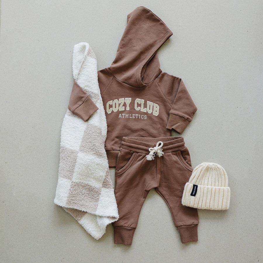 MEBIE BABY Cozy Club Hooded French Terry Set (COLLECTIVE)