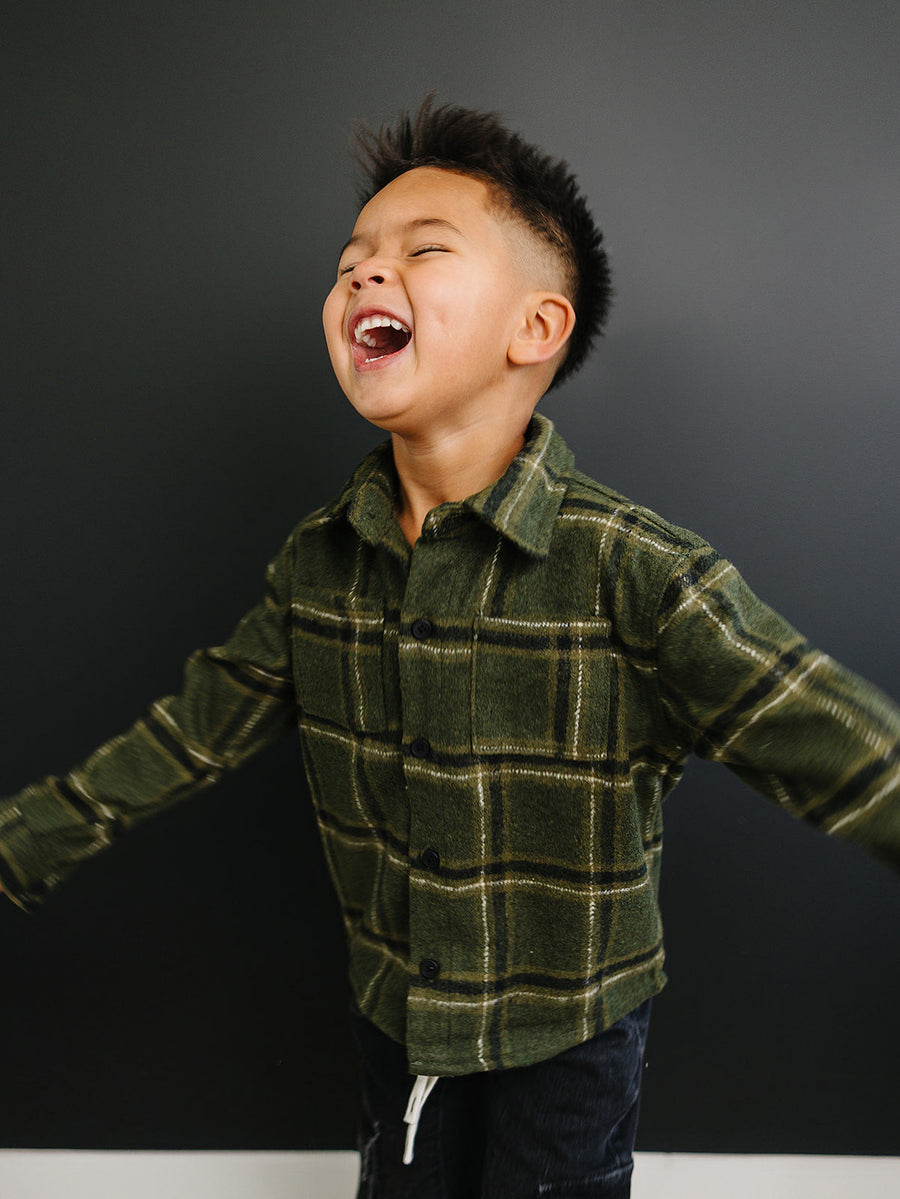 OLIVE + SCOUT Max Button Up Shirt (COLLECTIVE)