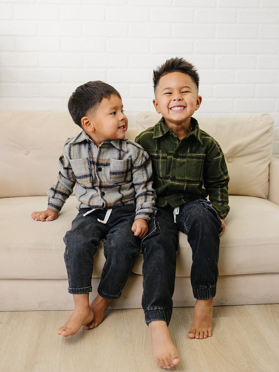 OLIVE + SCOUT Max Button Up Shirt (COLLECTIVE)