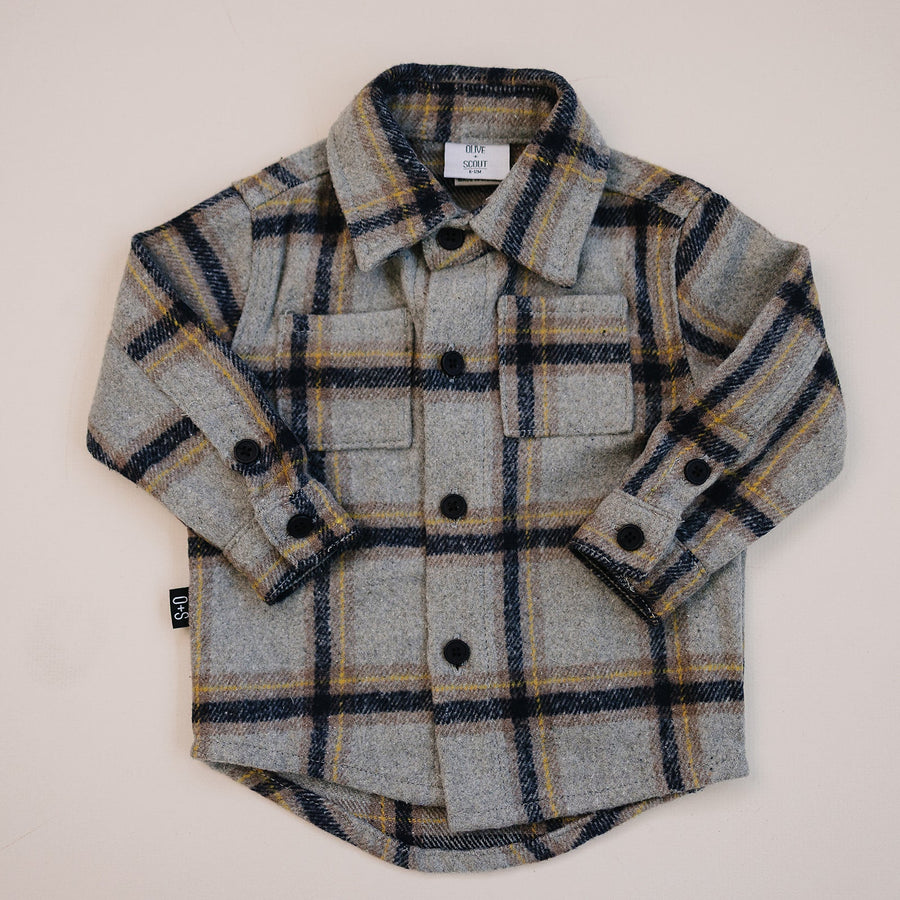 OLIVE + SCOUT Max Button Up Shirt (COLLECTIVE)