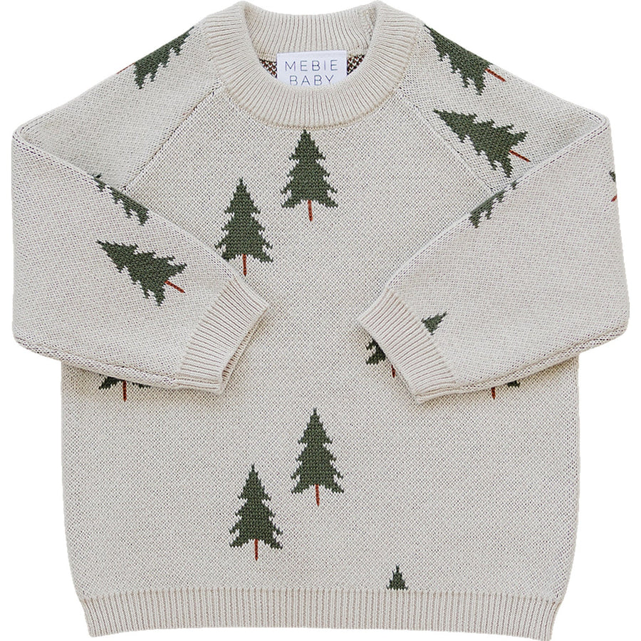 Pine Tree Knit Sweater