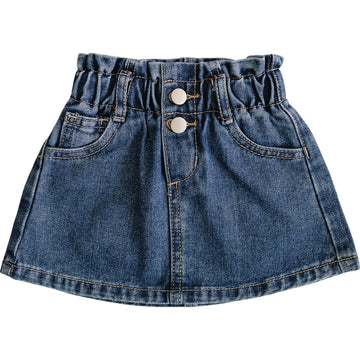 Dark Wash Denim Skirt