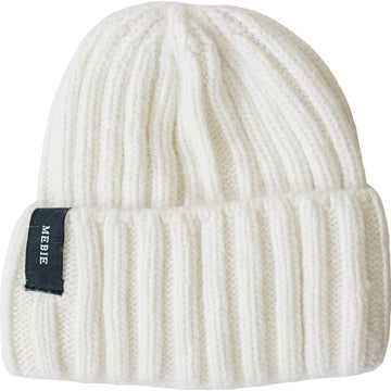 White Chunky Knit Beanie