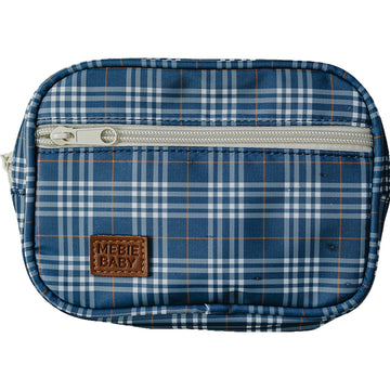 MEBIE BABY NAVY PLAID MINI FANNY PACK (COLLECTIVE)