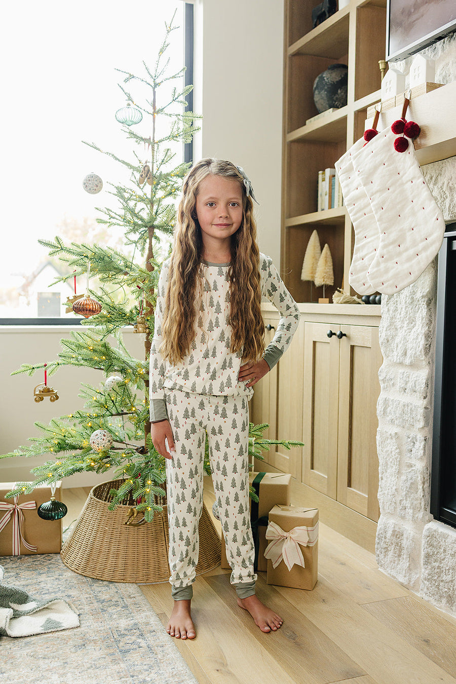 MEBIE BABY Christmas Trees Bamboo Cozy Set (COLLECTIVE)