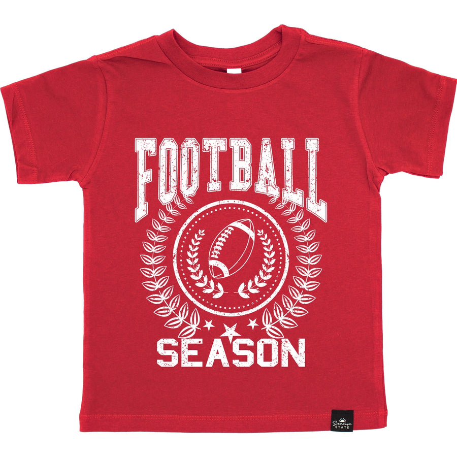 Football Season T-shirt | Red