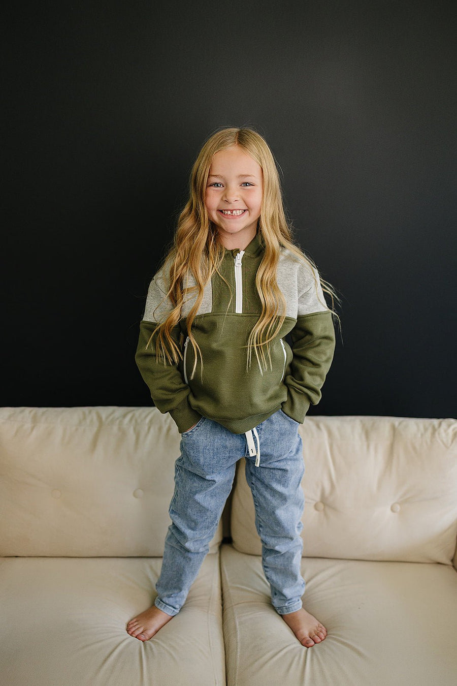 OLIVE + SCOUT Ace Pullover (COLLECTIVE)