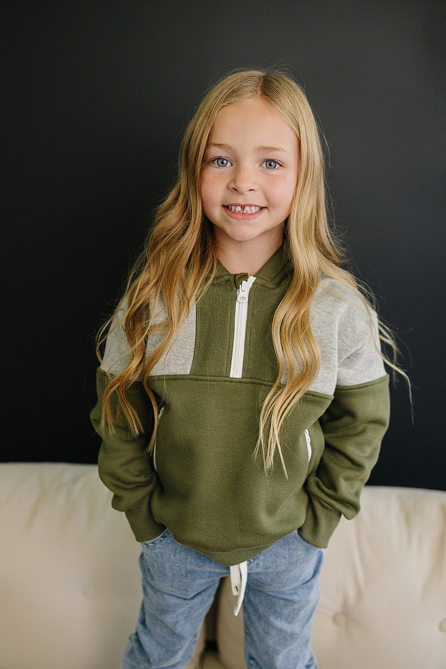 OLIVE + SCOUT Ace Pullover (COLLECTIVE)