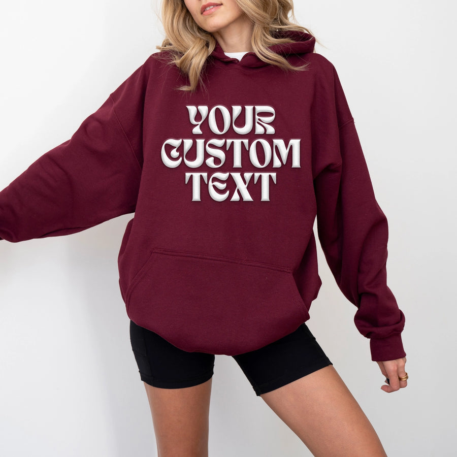 (PRE-ORDER) CUSTOM SHOP WOMEN'S PUFF PRINT HOODIE