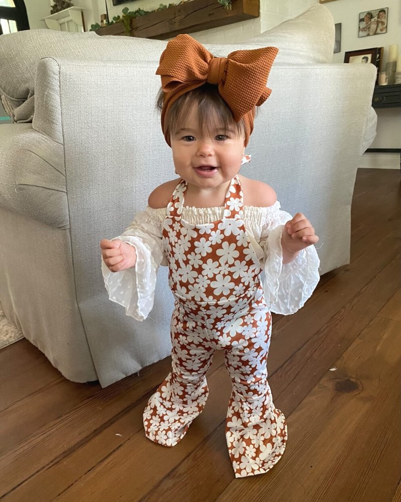 BAILEY'S BLOSSOMS Andi Pleated Bell Bottom Jumpsuit - Flower Child (COLLECTIVE)