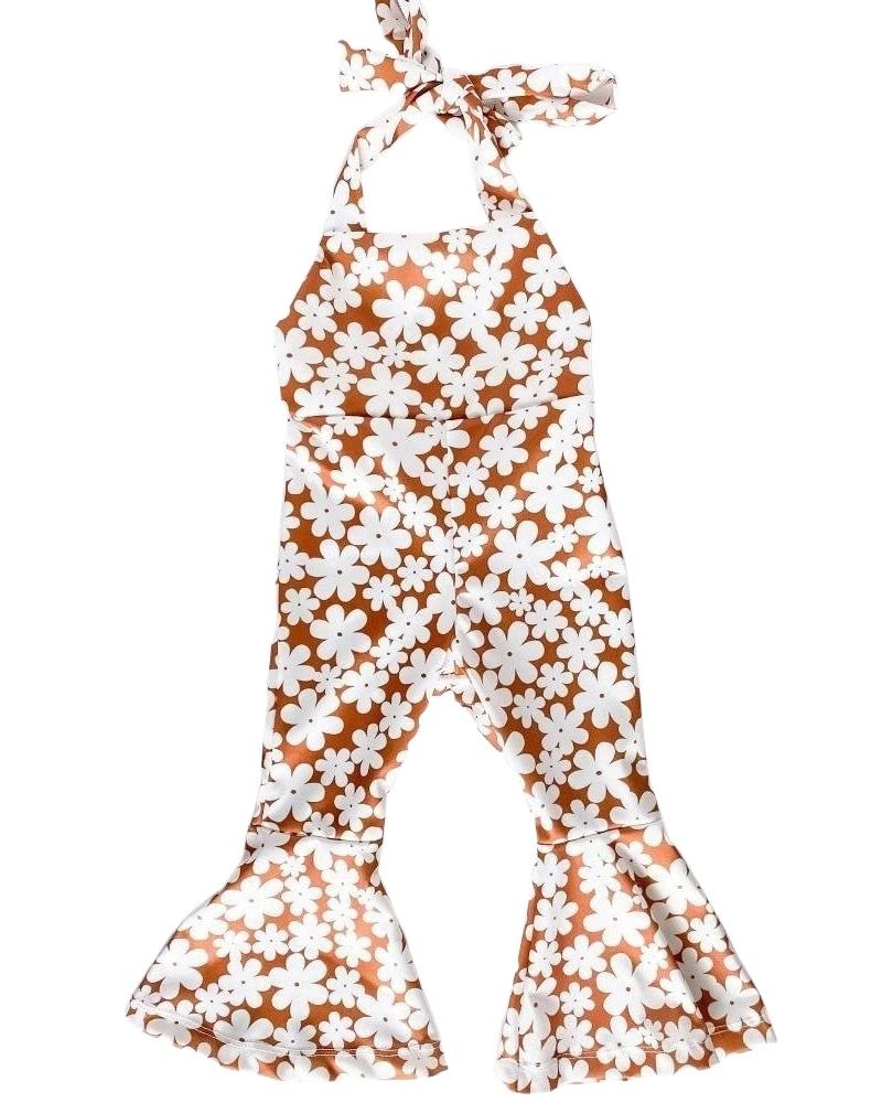 BAILEY'S BLOSSOMS Andi Pleated Bell Bottom Jumpsuit - Flower Child (COLLECTIVE)
