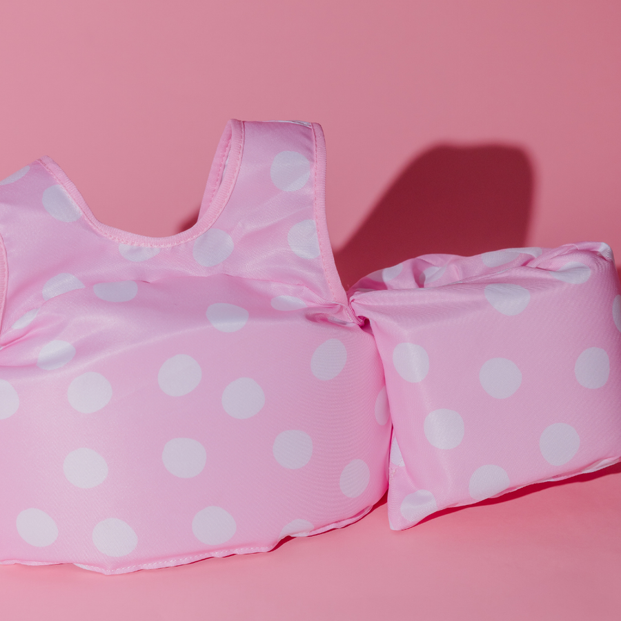 DRIPFLOATS Pink Dot Kids Float (COLLECTIVE)