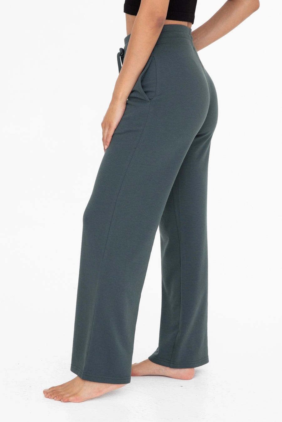 ASHLEIGH FRENCH TERRY WOMEN'S SWEATPANTS | NATURAL OR BLACK