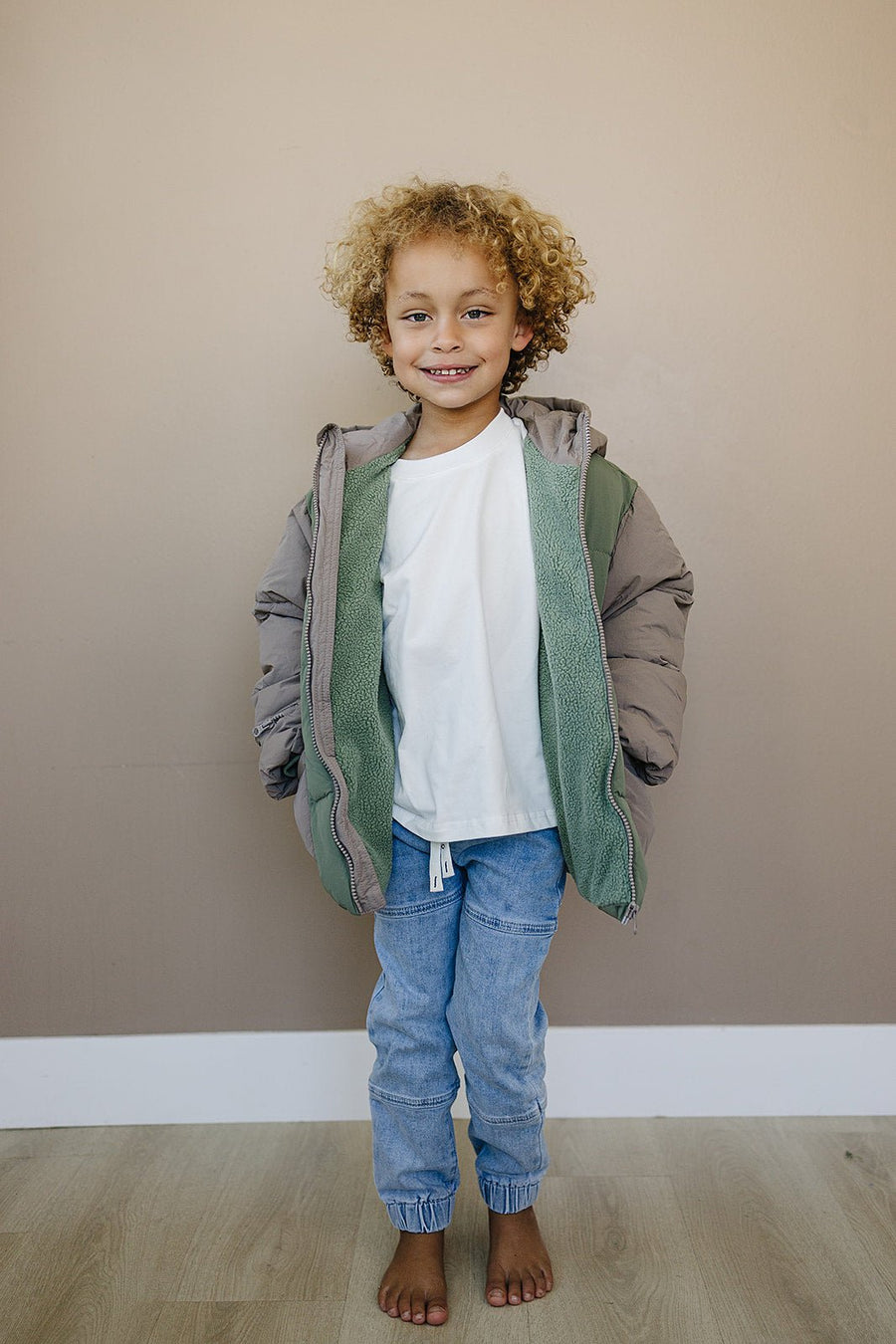 OLIVE + SCOUT Blaze Puffer Coat (COLLECTIVE)