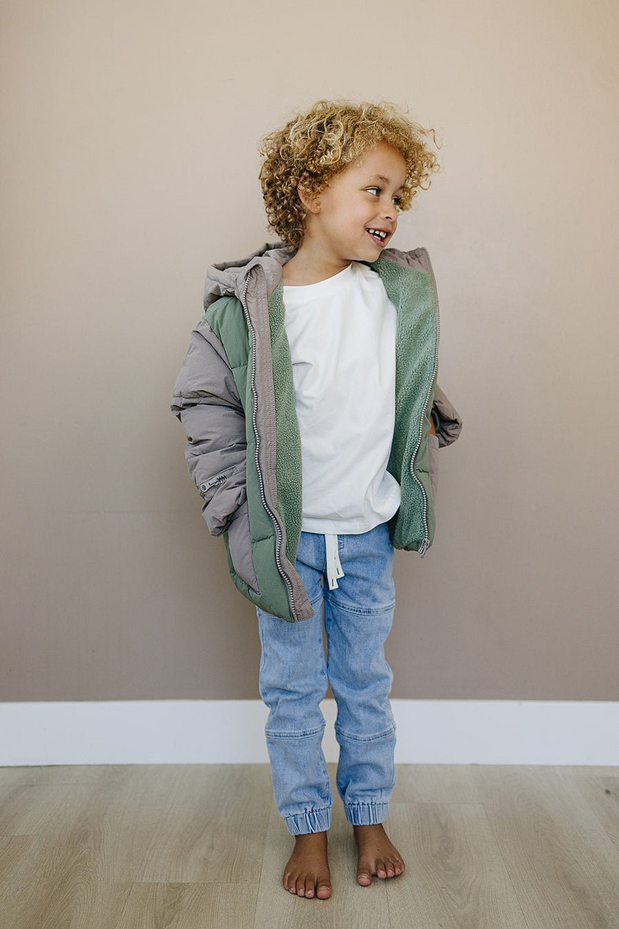 OLIVE + SCOUT Blaze Puffer Coat (COLLECTIVE)