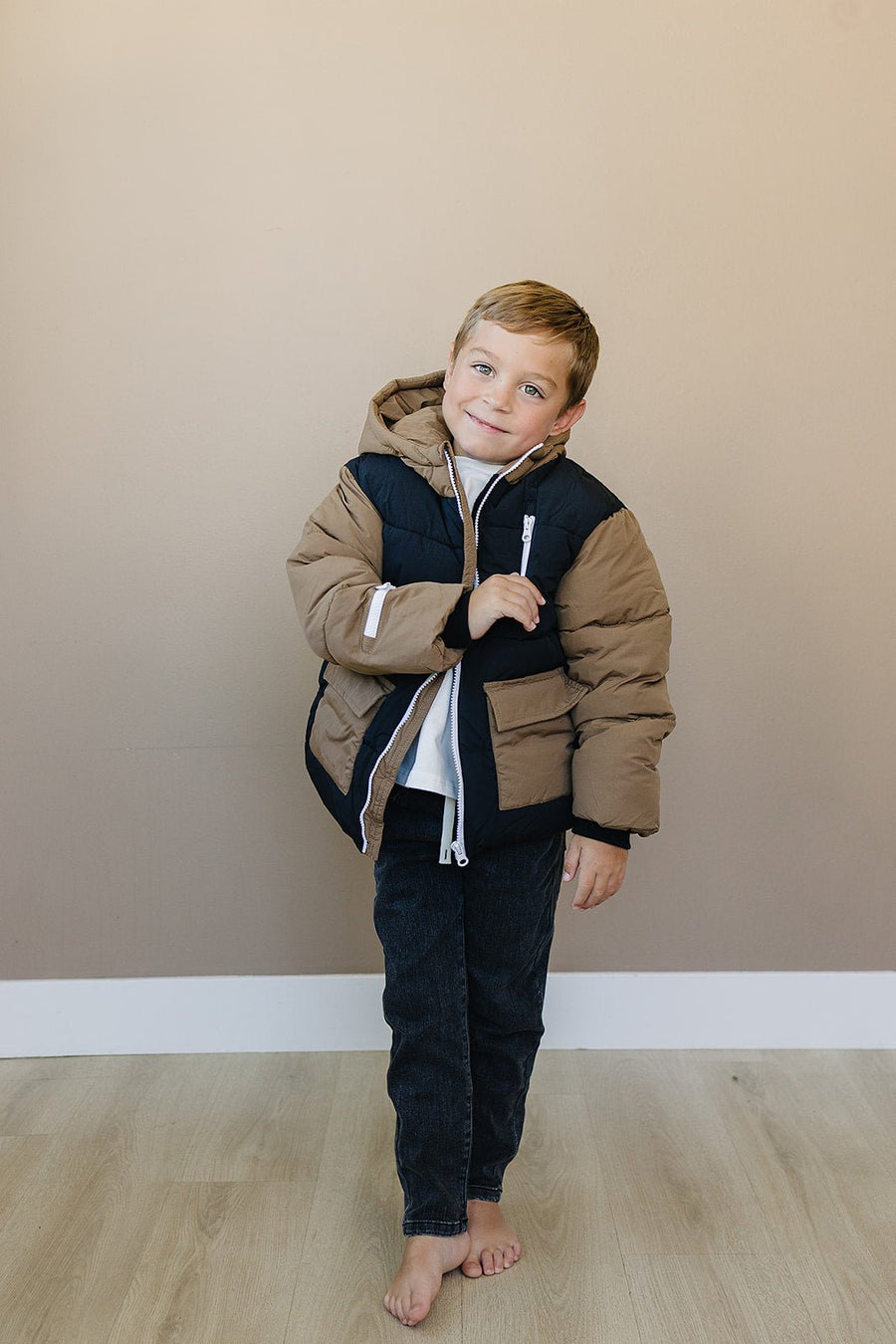 OLIVE + SCOUT Blaze Puffer Coat (COLLECTIVE)