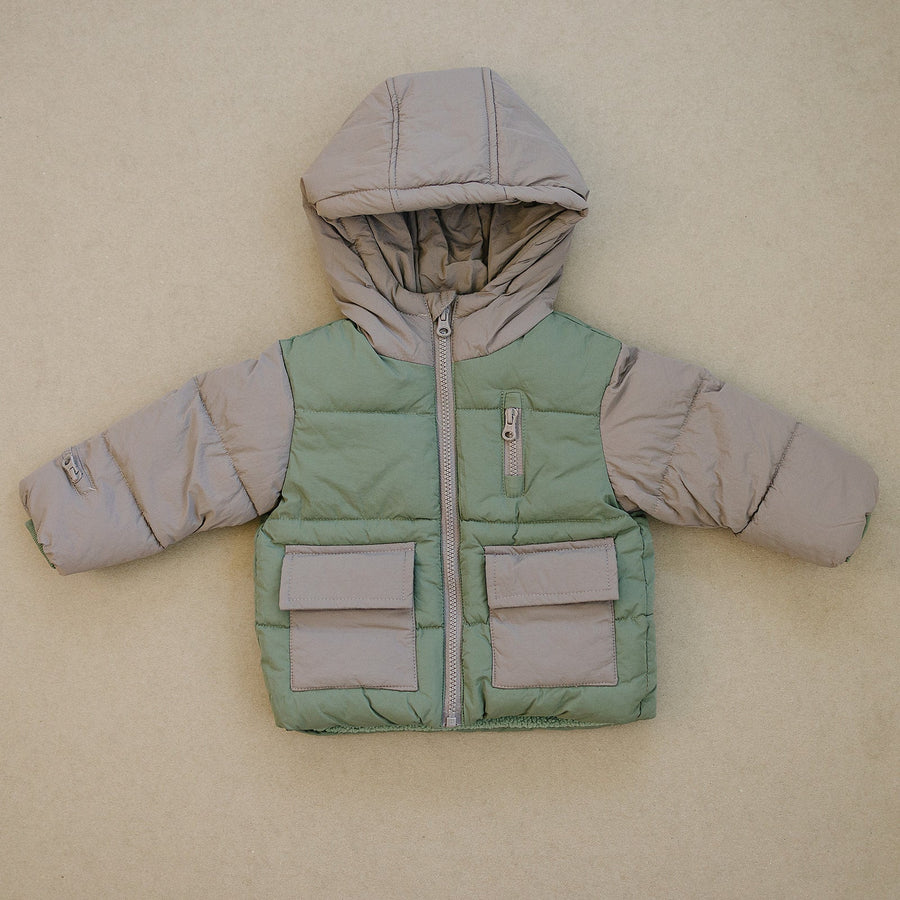 OLIVE + SCOUT Blaze Puffer Coat (COLLECTIVE)