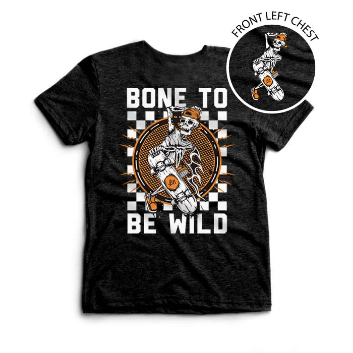 LEDGER BONE TO BE WILD TEE